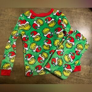 4t girls Grinch Pjs